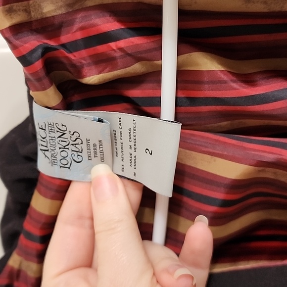 Torrid Disney Collaboration Alice Through the Looking Glass Queen of Hearts Coat - Picture 6 of 7